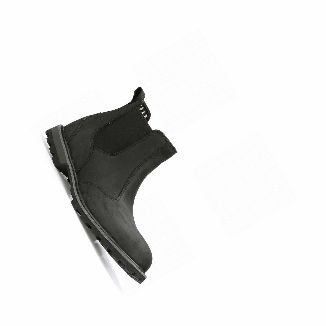 Black Muck Chelsea Leather Men's Ankle Boots | NZ-10JIMX