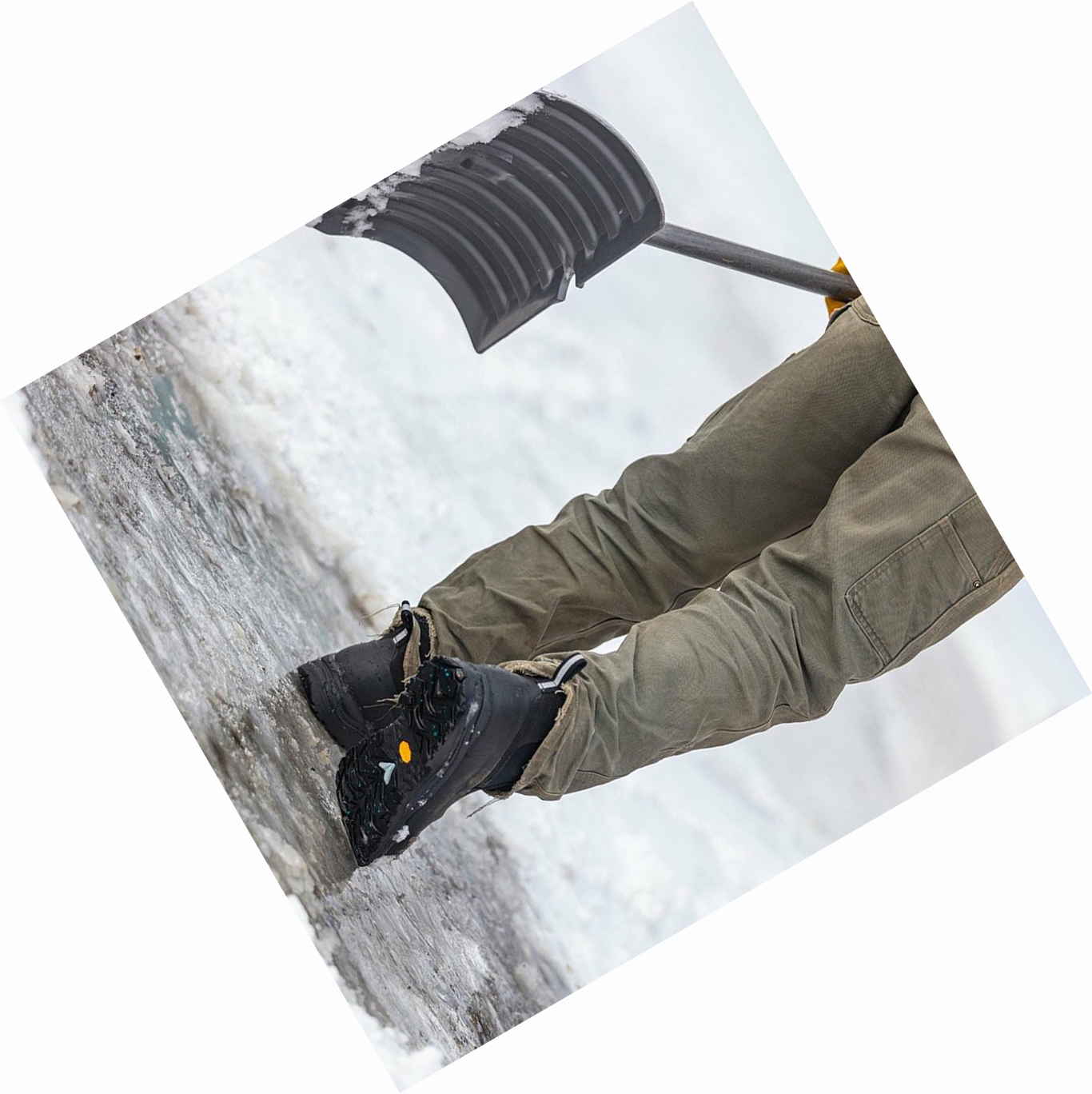 Brown Muck Arctic Outpost Leather Lace Up Vibram Men's Ankle Boots | NZ-52GUZP