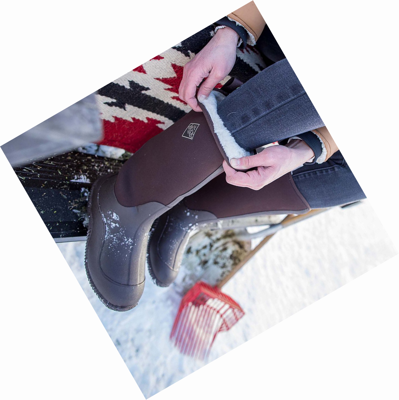 Brown Muck Hale Women's Rubber Boots | NZ-19HSFO