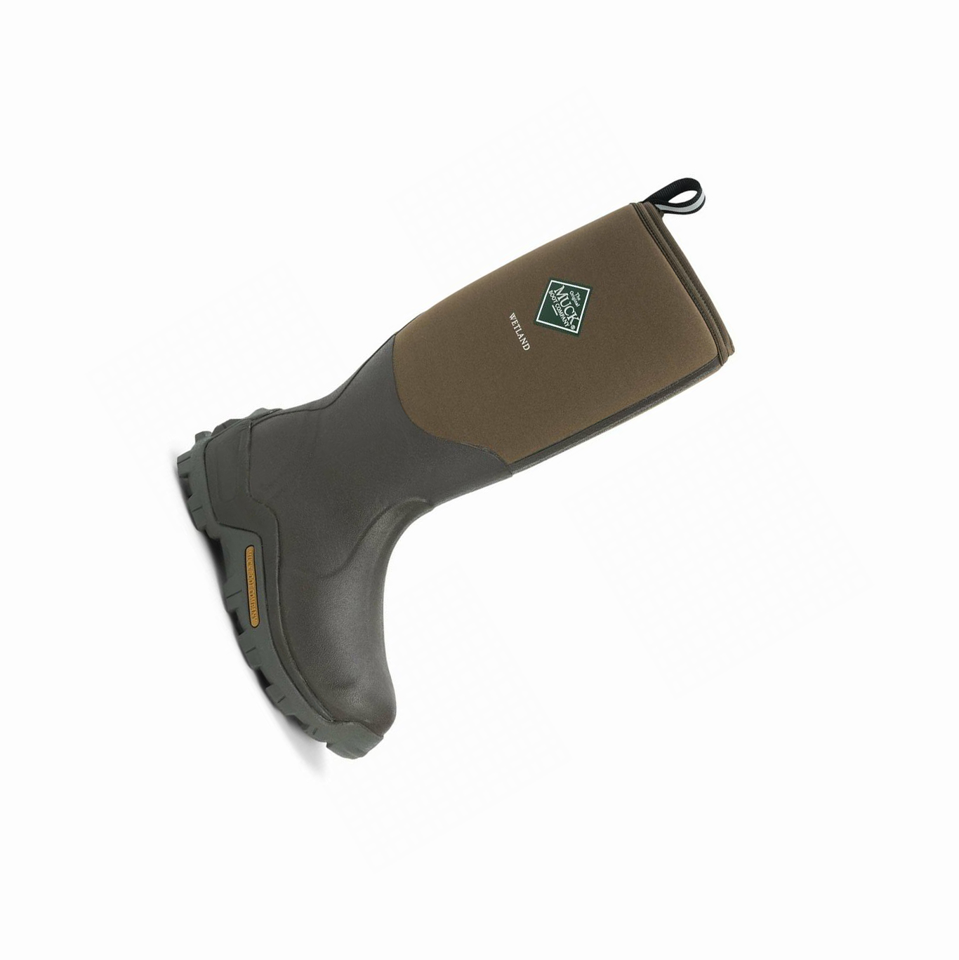 Brown Muck Wetland Women's Wide Calf Boots | NZ-38WNBL
