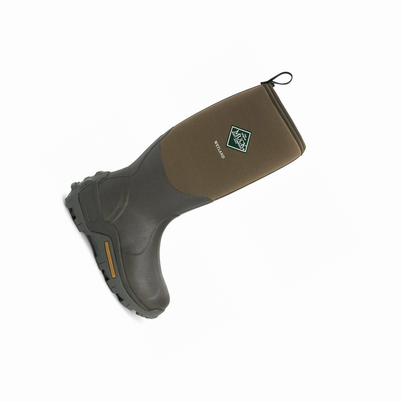 Brown Muck Wetland Women's Wide Calf Boots | NZ-38WNBL