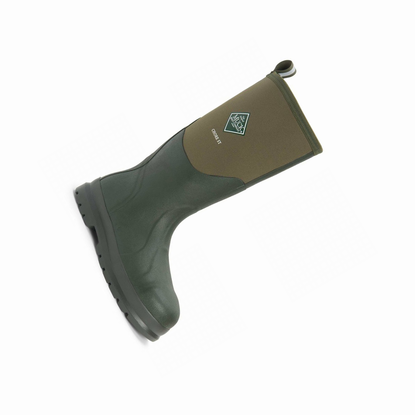 Green Muck Chore Steel Toe Men's Tall Boots | NZ-58MJXP