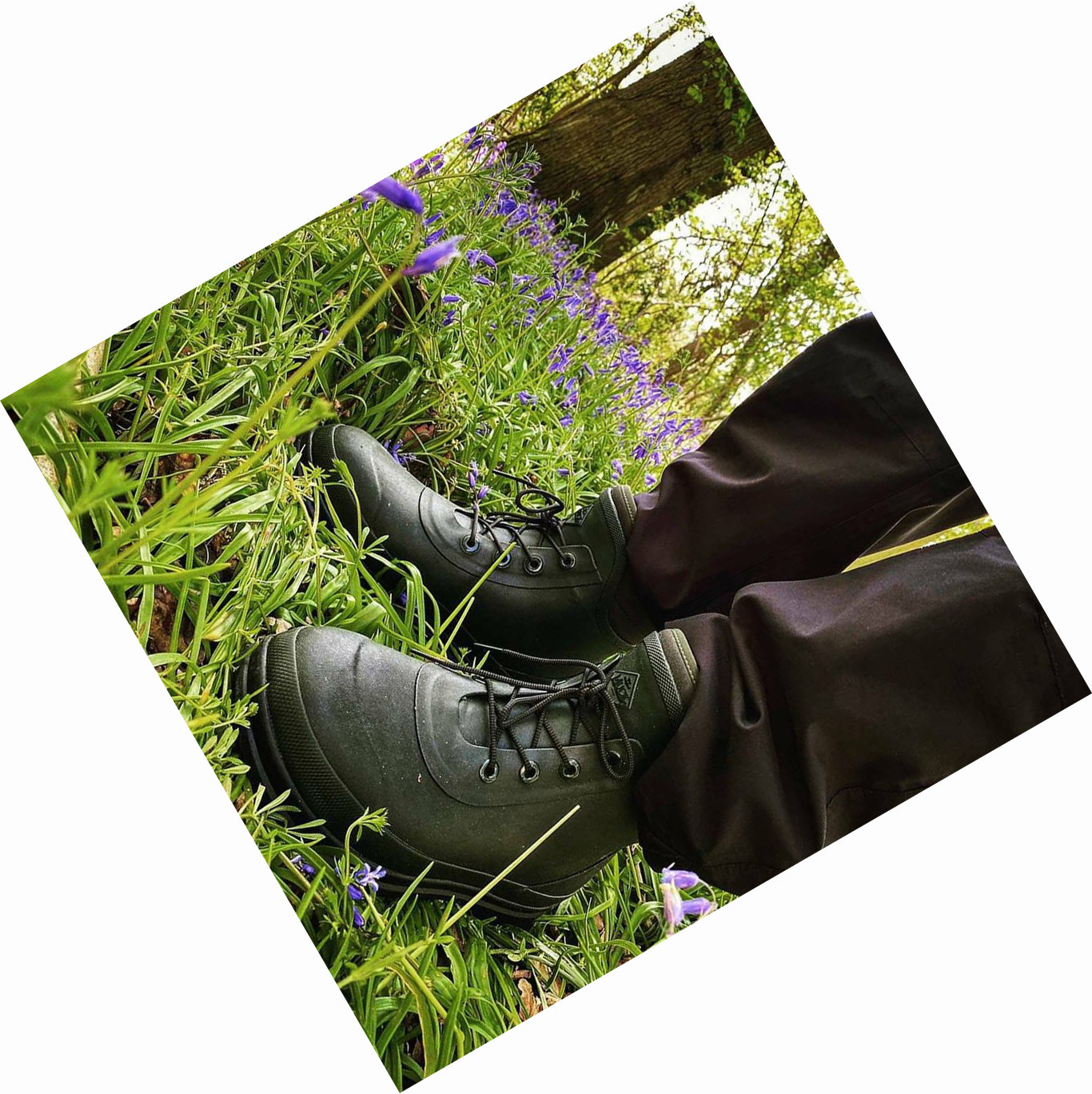 Green Muck Originals Lace Up Men's Wide Calf Boots | NZ-56FUQZ