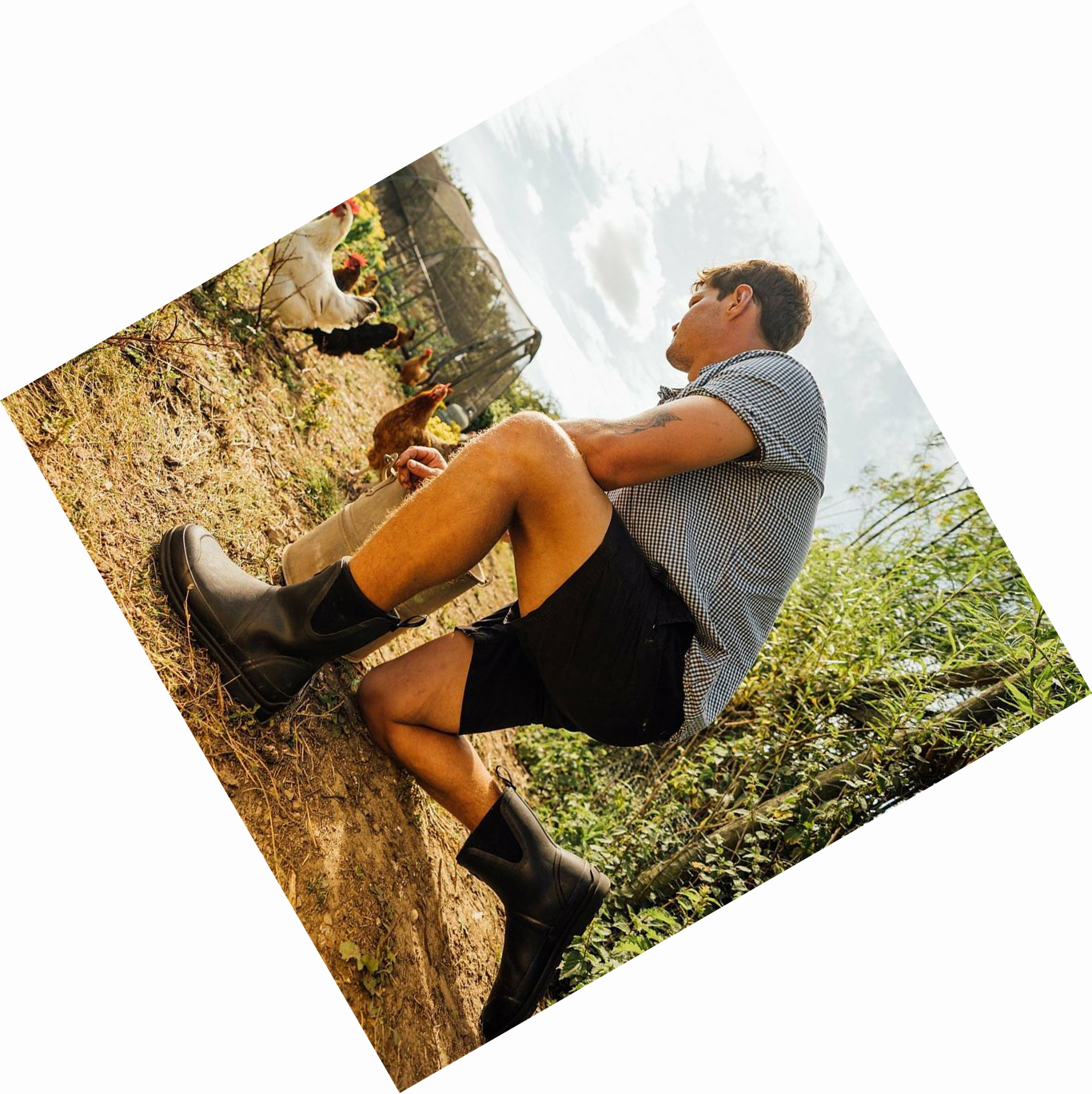 Green Muck Originals Pull-On Men's Short Boots | NZ-92CVOI