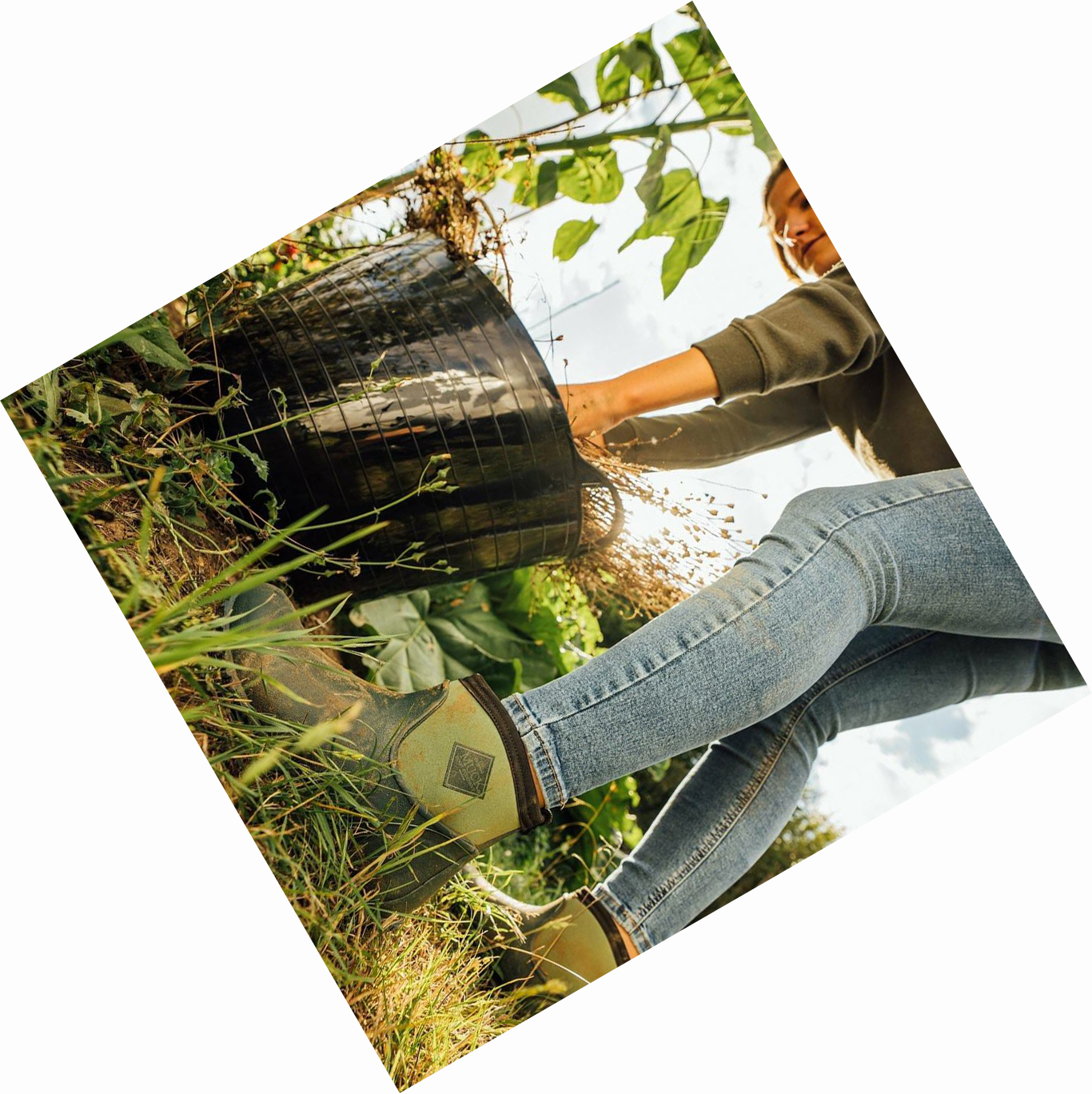 Green Muck RHS Muckster II Women's Ankle Boots | NZ-85CBAT