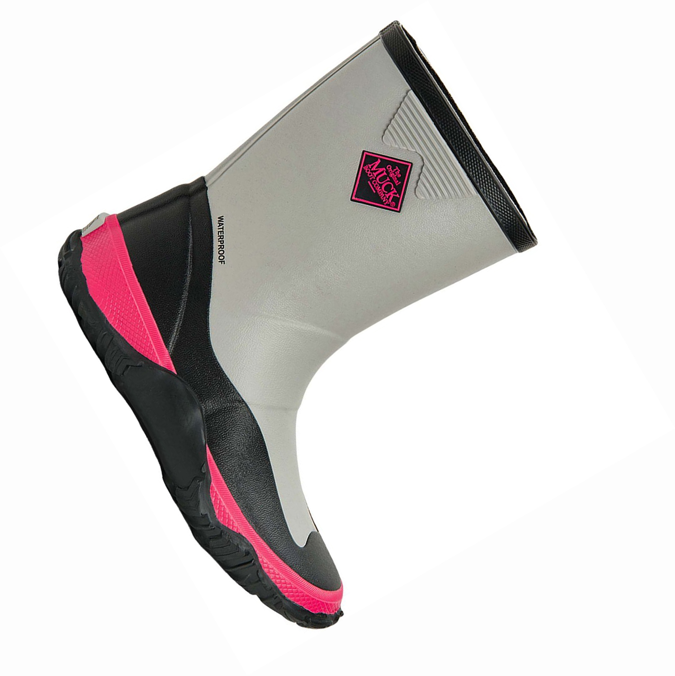 Grey Muck Forager Kids' Rubber Boots | NZ-79XNDM