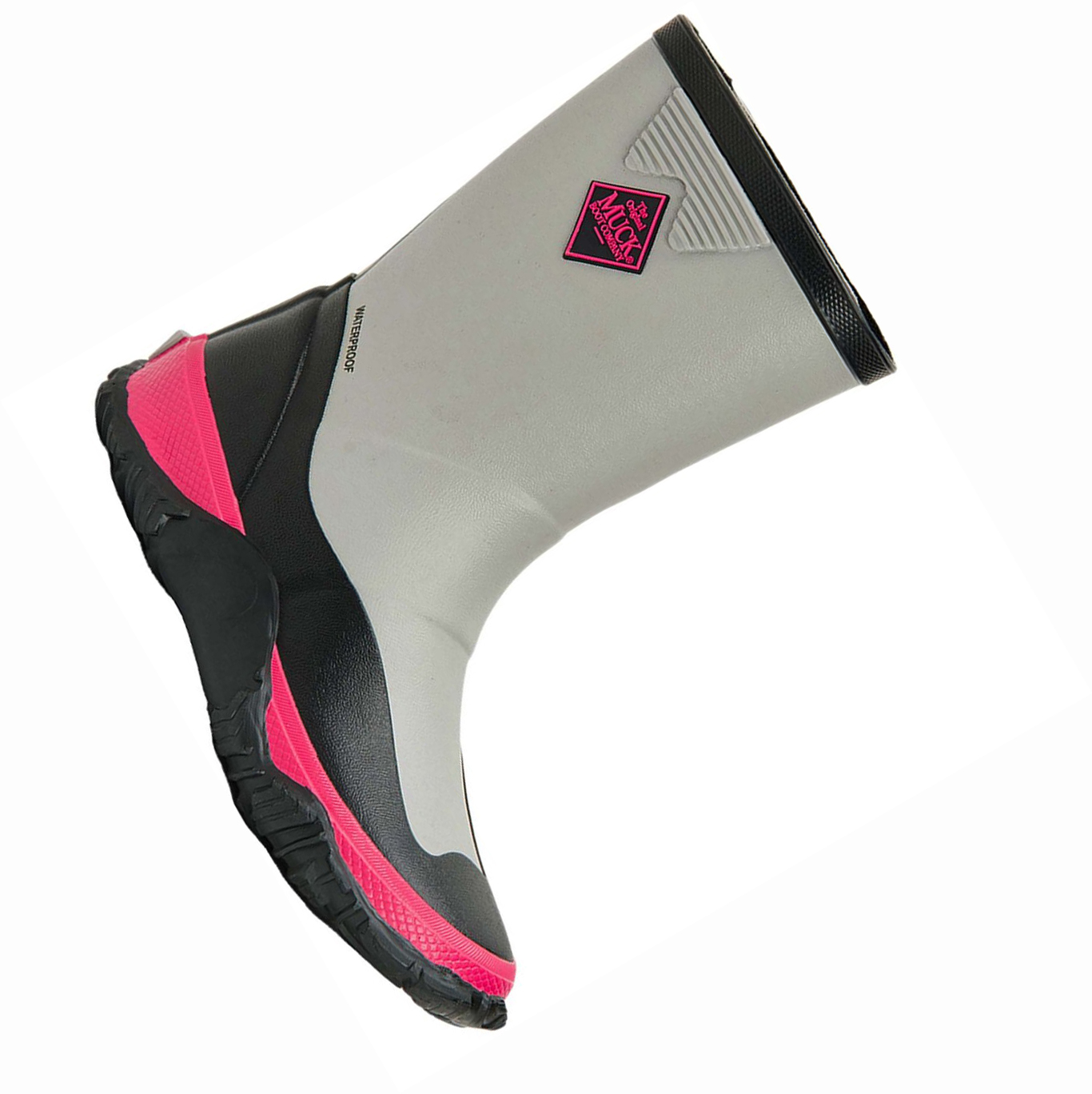 Grey Muck Forager Kids' Rubber Boots | NZ-79XNDM