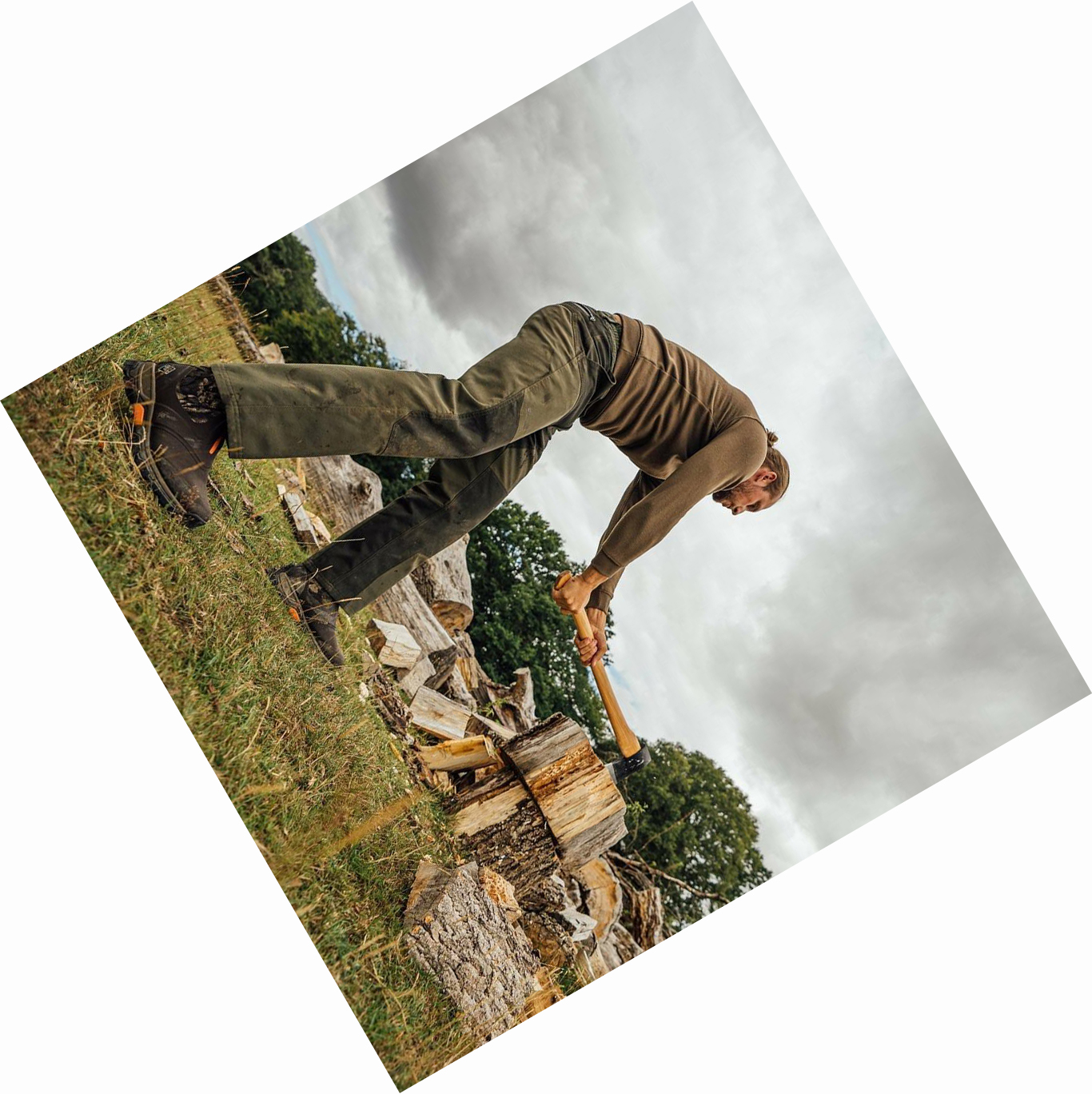 Light Brown Muck Apex Zip Men's Short Boots | NZ-95KYNP