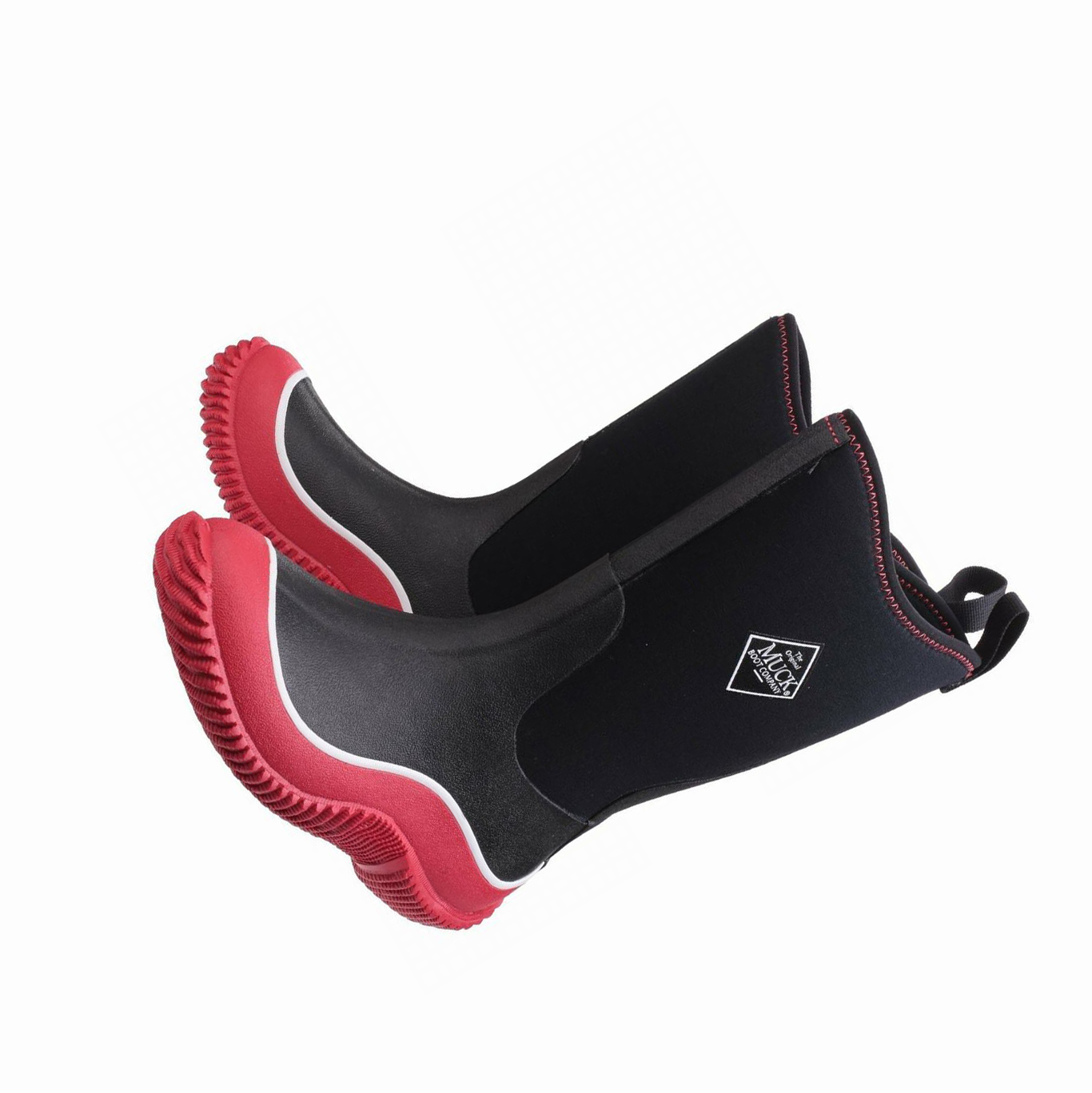Red Black Muck Hale Kids' Boots | NZ-63WVRS